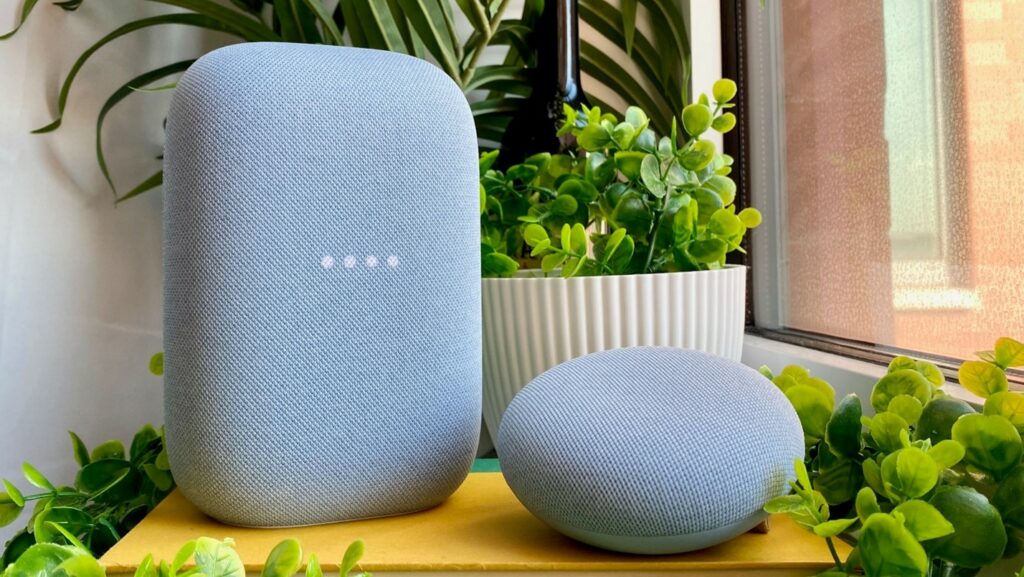 Compatible Google Home speakers