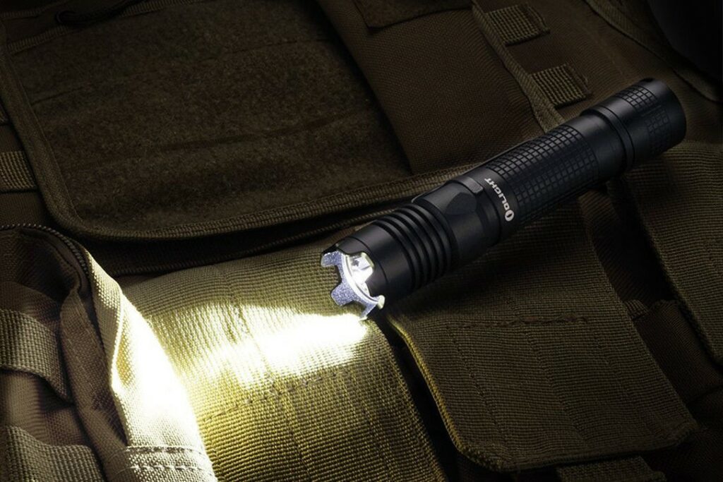 Tactical flashlights for self-defense