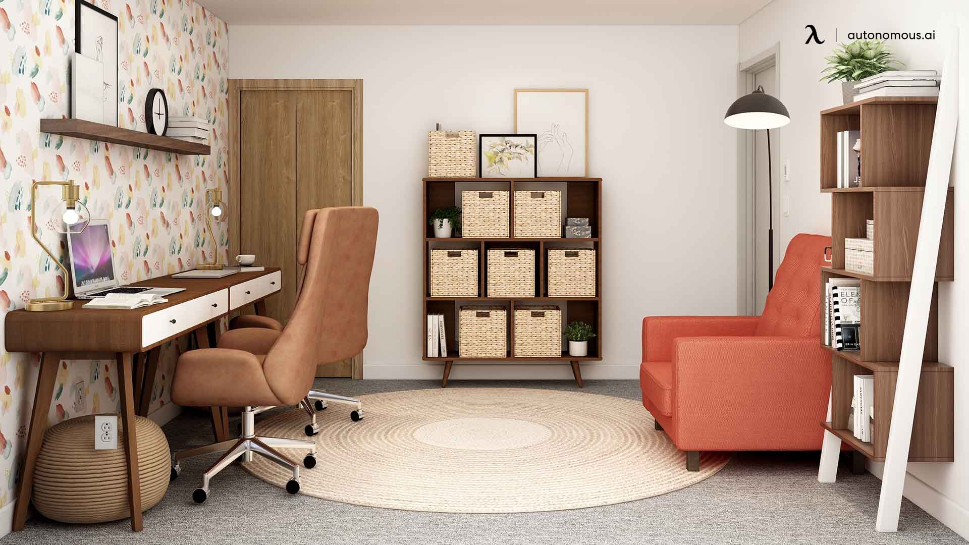 How to Arrange Your Own Private Workspace in the Corner of the Room