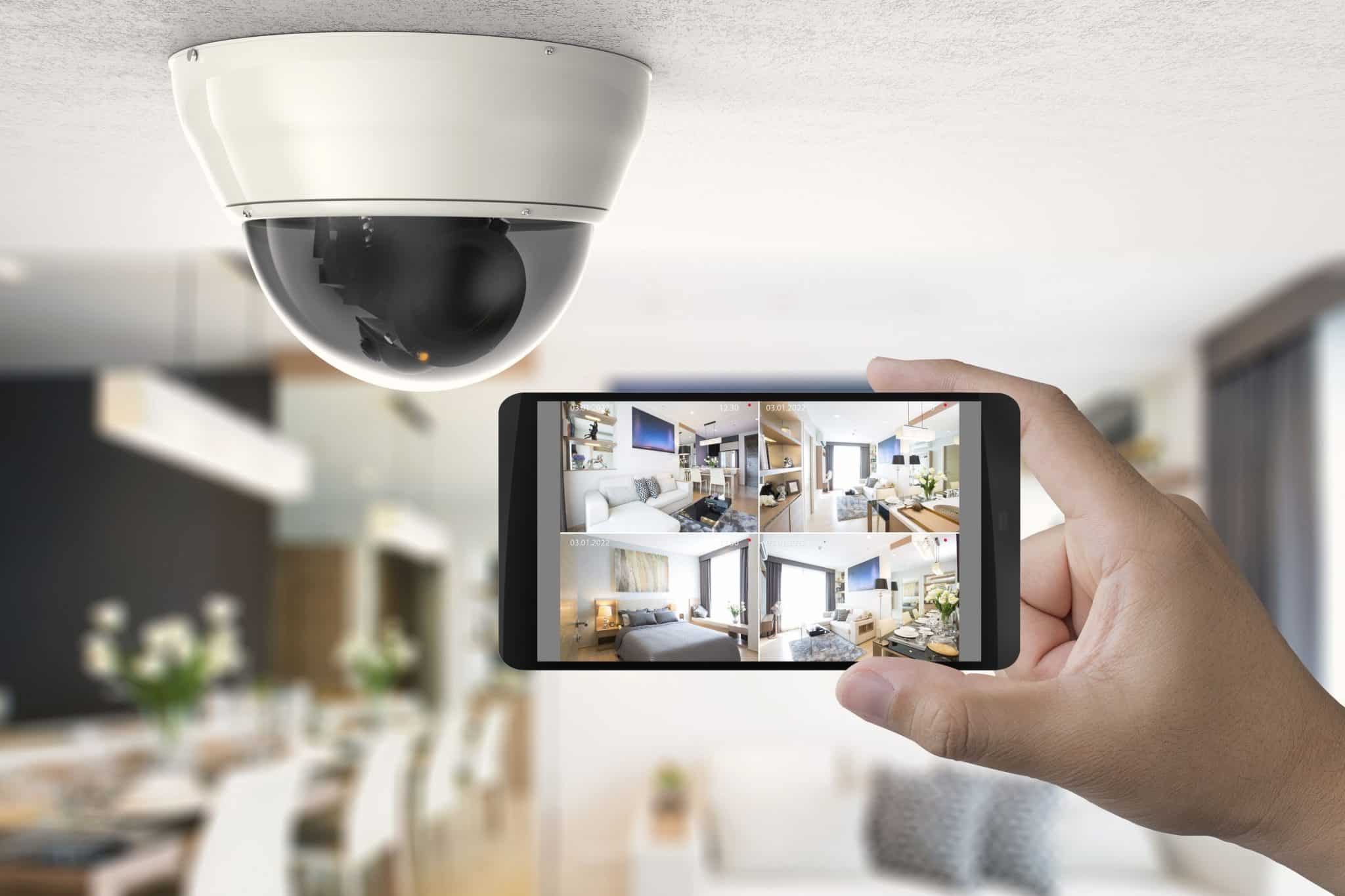 How do you keep your home security cameras safe?