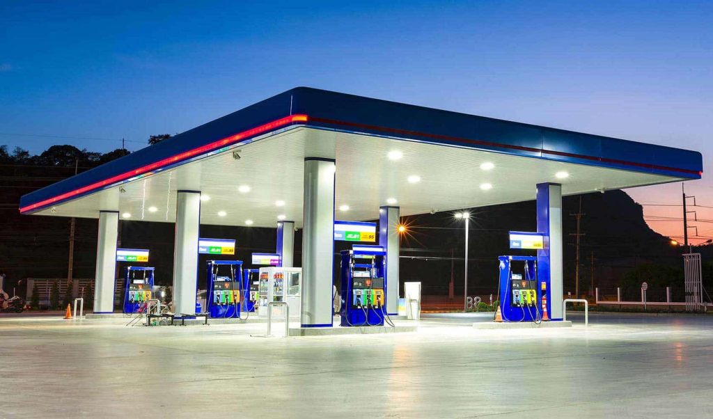 How Outdoor LED Canopy Lights Improve Security and Safety at Gas Stations