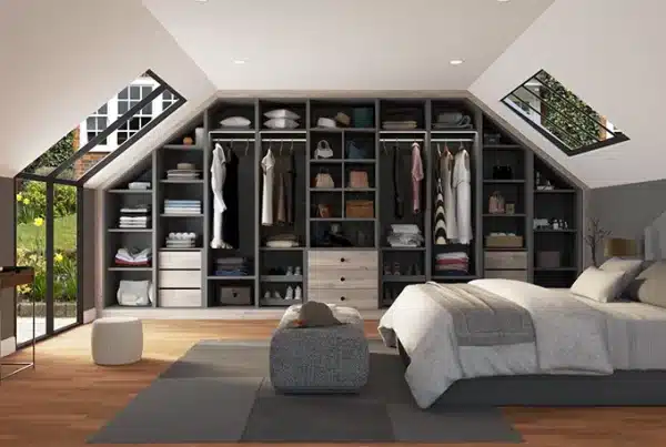 Transform Your Attic Room With A Fitted Wardrobe